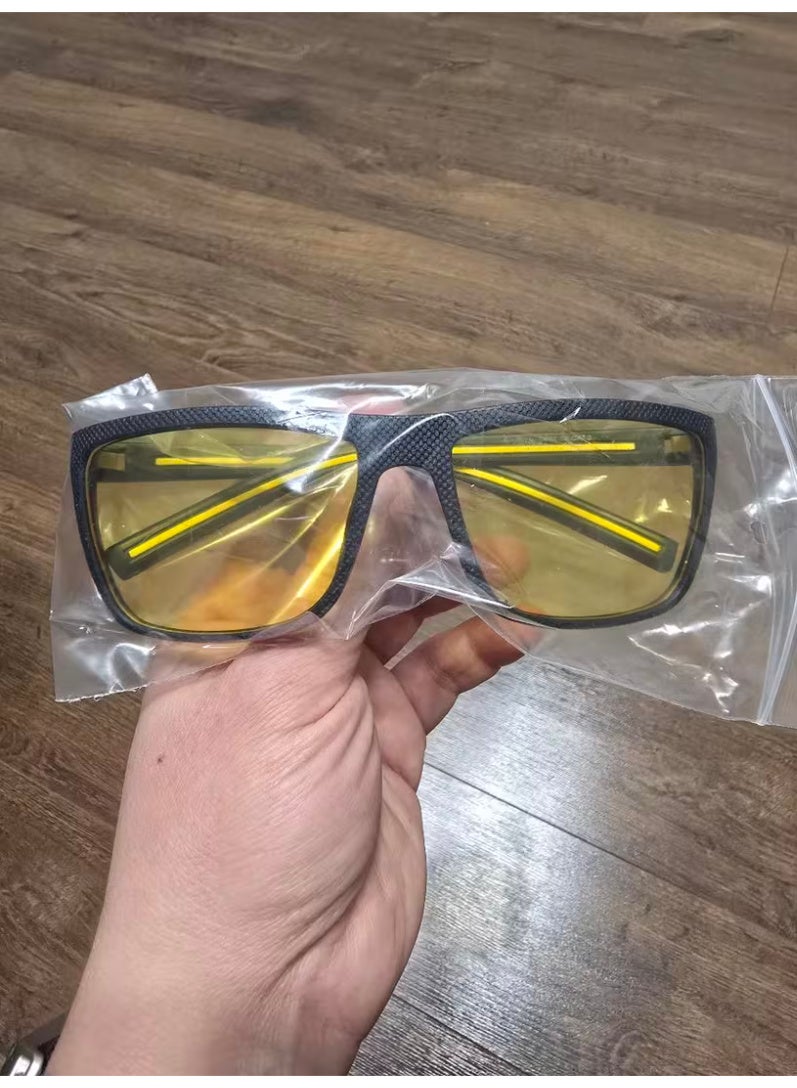 Arabash Night Vision Glasses with Anti-Glare Lenses – Stylish Yellow Glasses for Driving, Parties & Everyday Use - Image 2